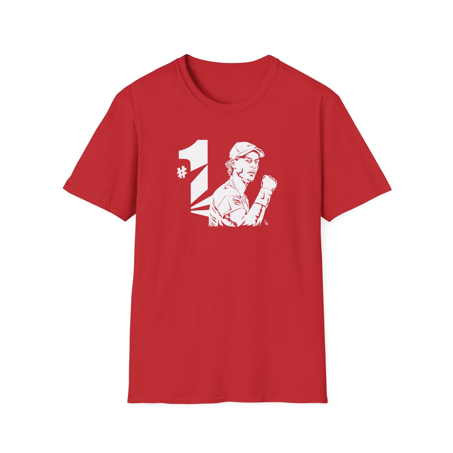 Jannik Sinner number 1 Unisex T-Shirt