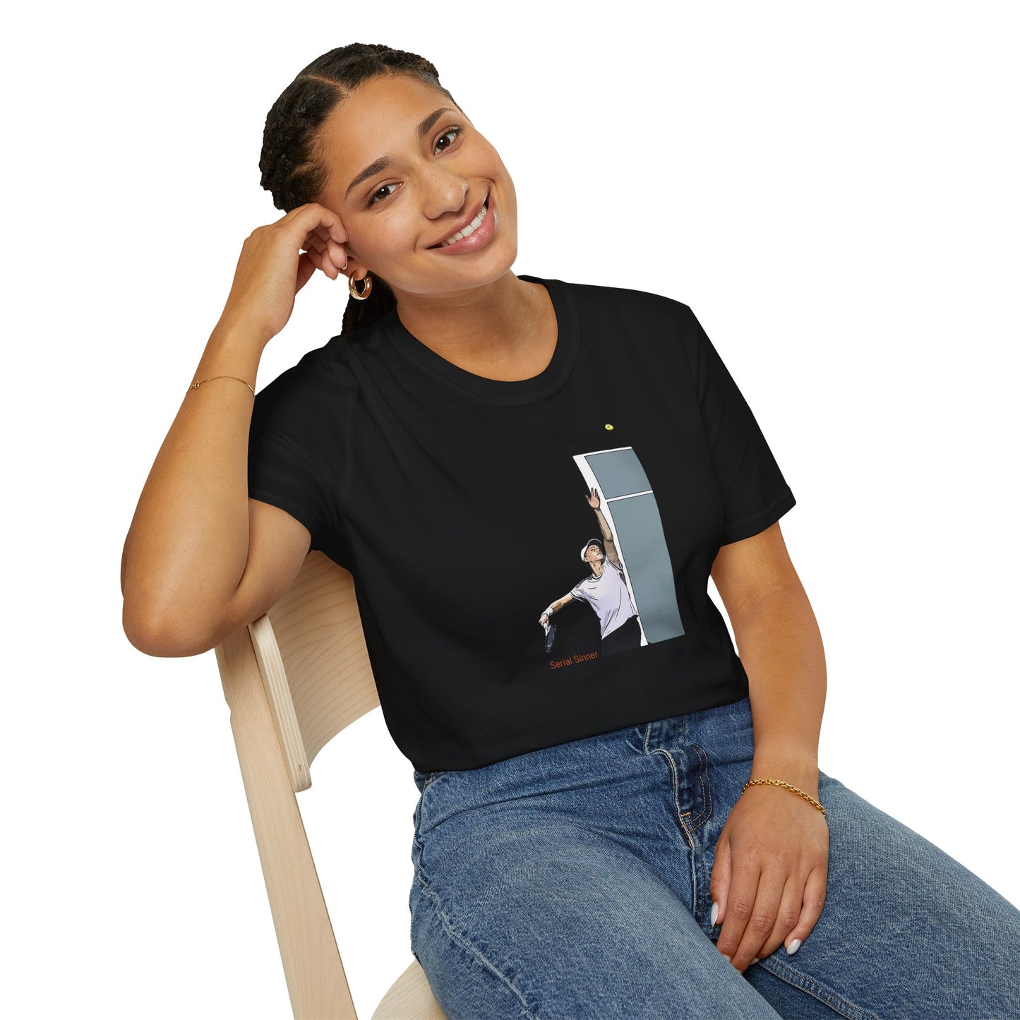 Jannik Sinner - 'Serial Sinner' T-shirt