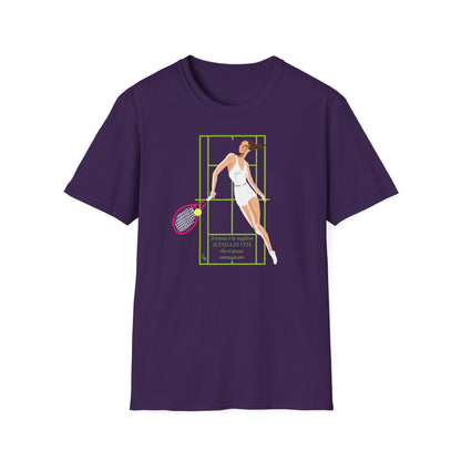 Tennis Scuola di Vita T-Shirt – Unisex