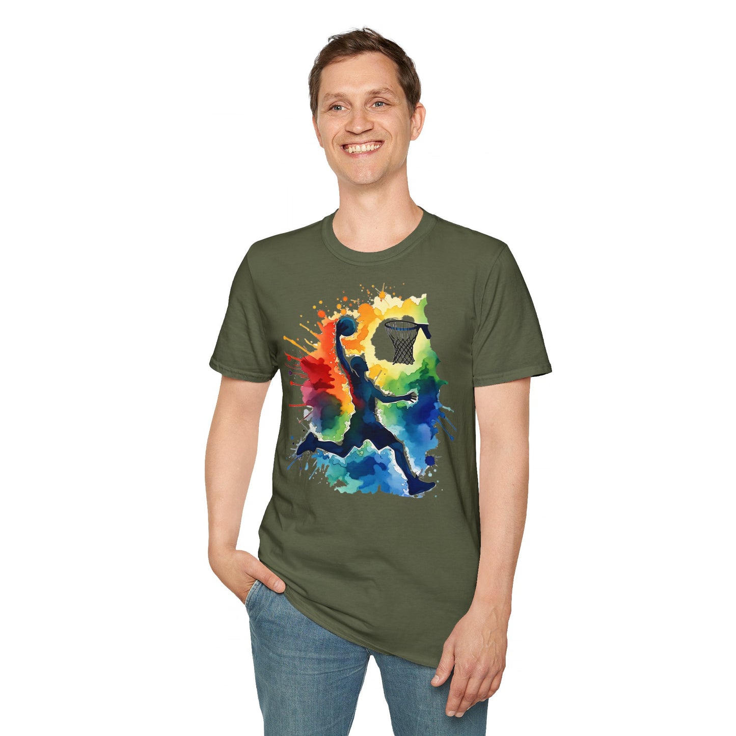 Slam Dunk Basketball T-Shirt