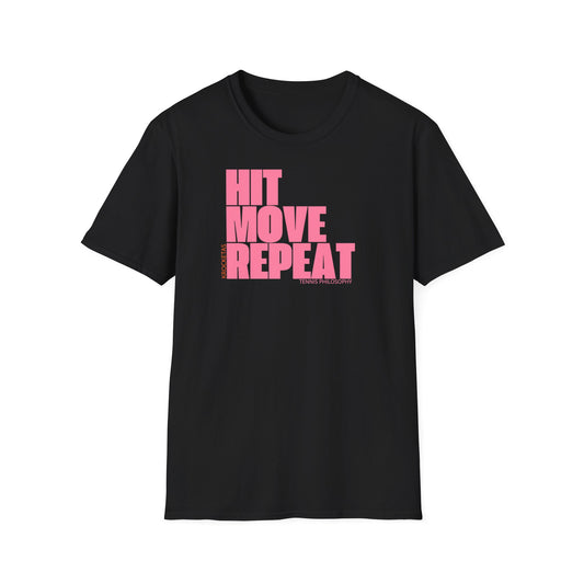 Hit Move Repeat - Tennis Philosophy Unisex