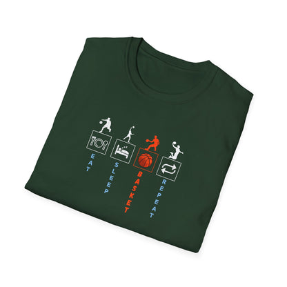 Basketball Lover  - 'eat sleep BASKET repeat'