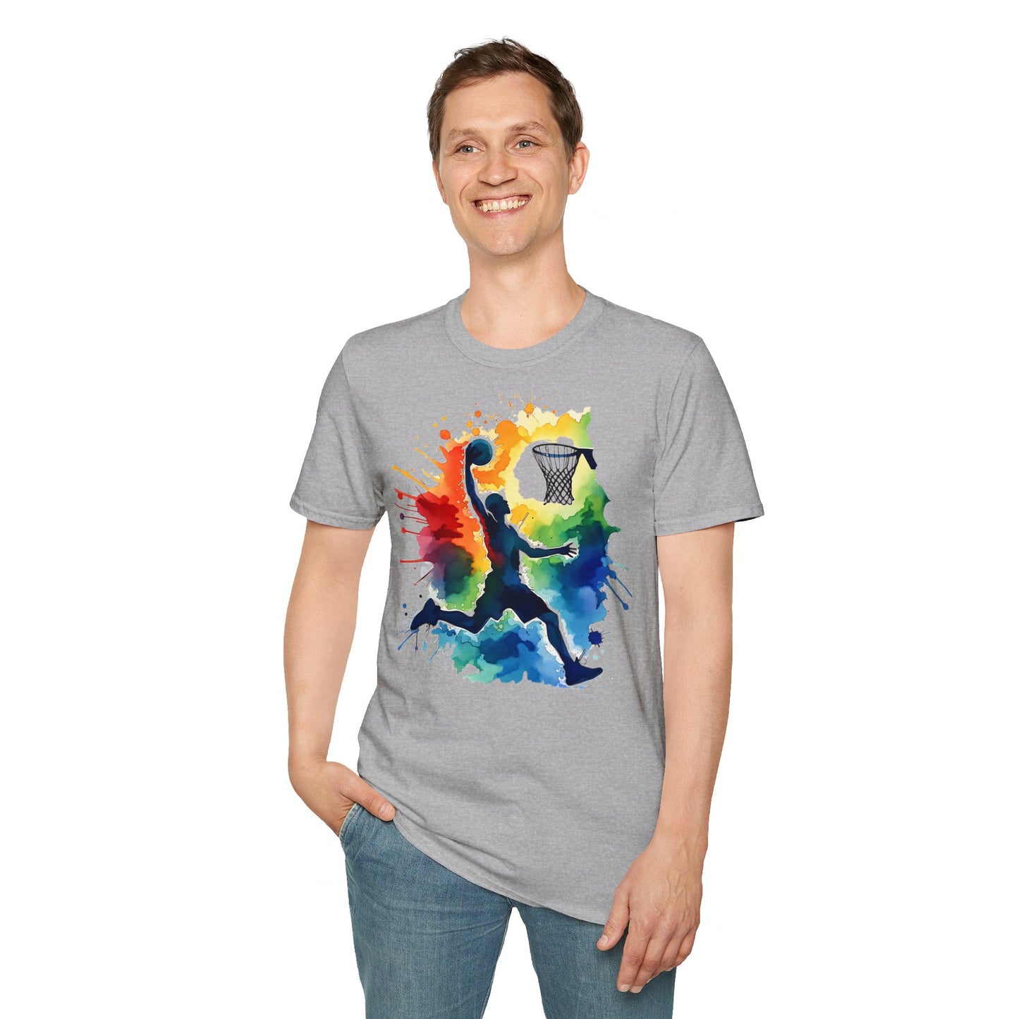 Slam Dunk Basketball T-Shirt