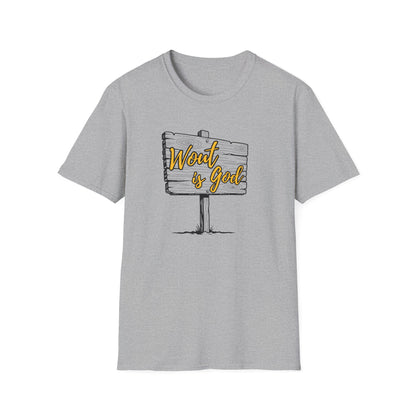 Wout Is God – T-Shirt for True Cycling Devotees