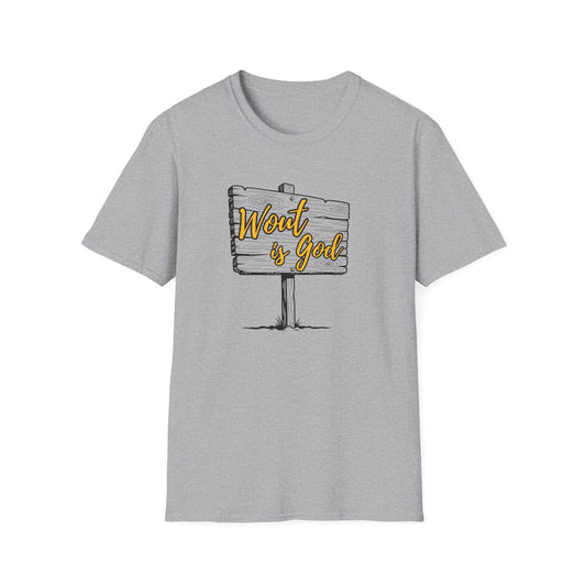 Wout Is God – T-Shirt for True Cycling Devotees