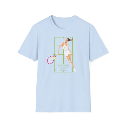 Tennis Scuola di Vita T-Shirt – Unisex