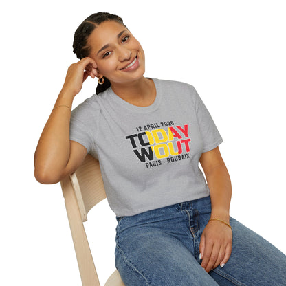 T-Shirt "TODAY WOUT" – Parigi-Roubaix 2026 Tribute